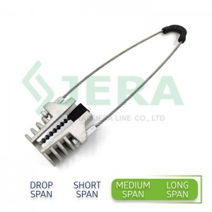 Drop clamp for figure 8 cable, PA-010X