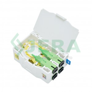 FTTH 4 Core DIN Rail Terminal ATB-D4-SC