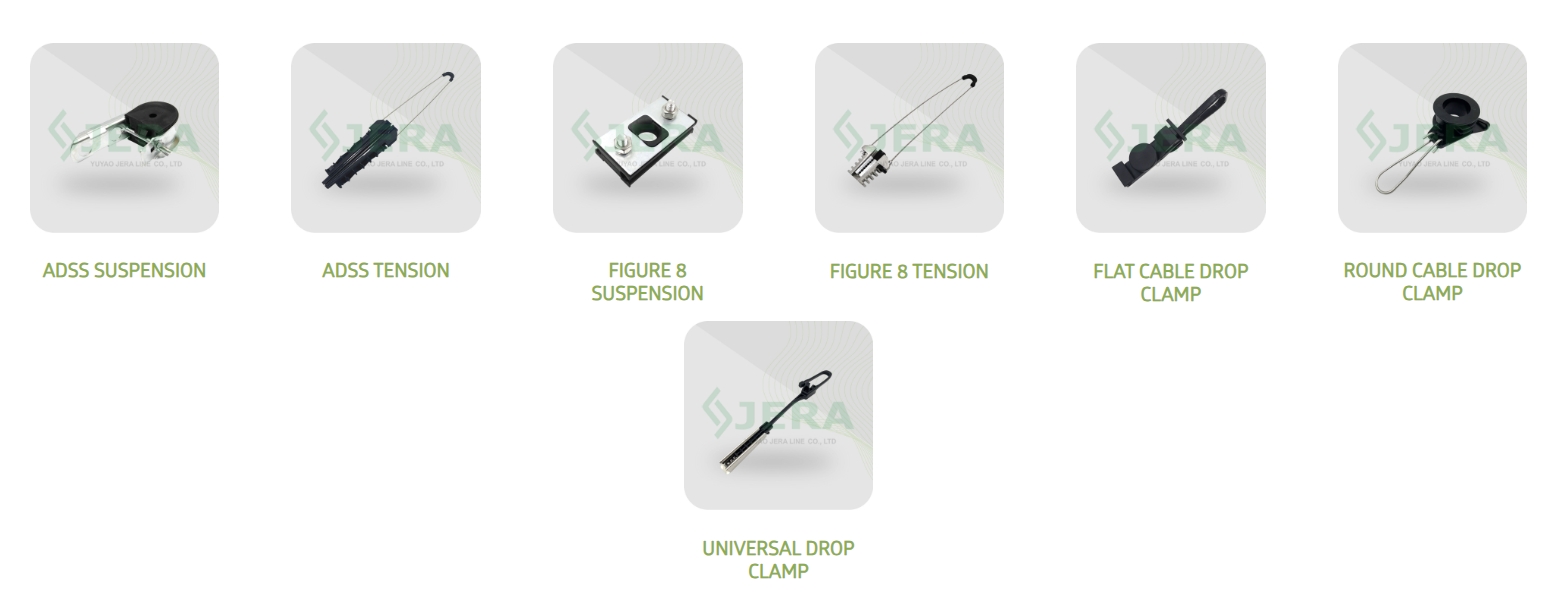 Fiber Optic Cable Clamps