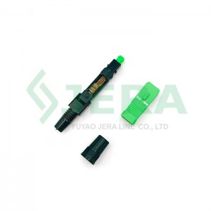 Fiber optic fast connector SC-APC Type 1