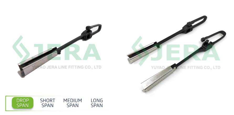 Fiber drop wire clamp ODWAC-22Y