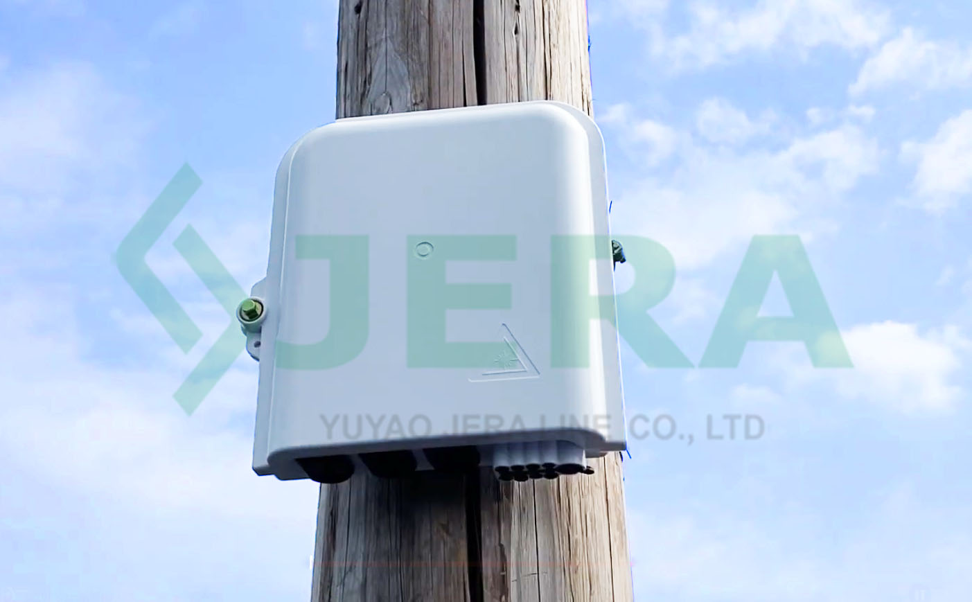 Fiber optic terminal box