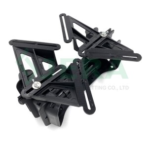 Fiber optic termination box installation bracket YK-SX, with drop cable slack storage