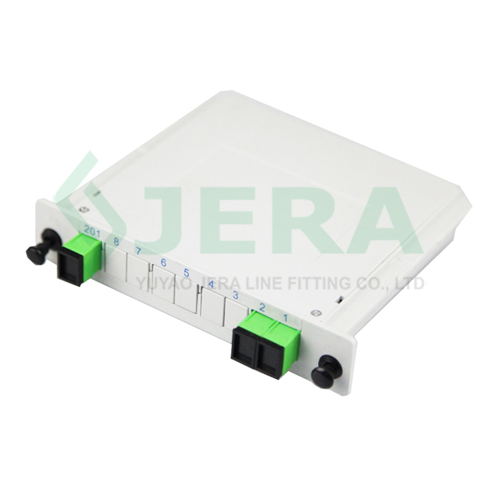 Insertion type PLC splitter 1×2 SC APC