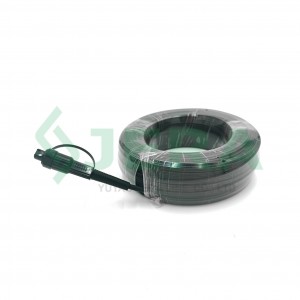 Hardened mini SC/APC patch cord