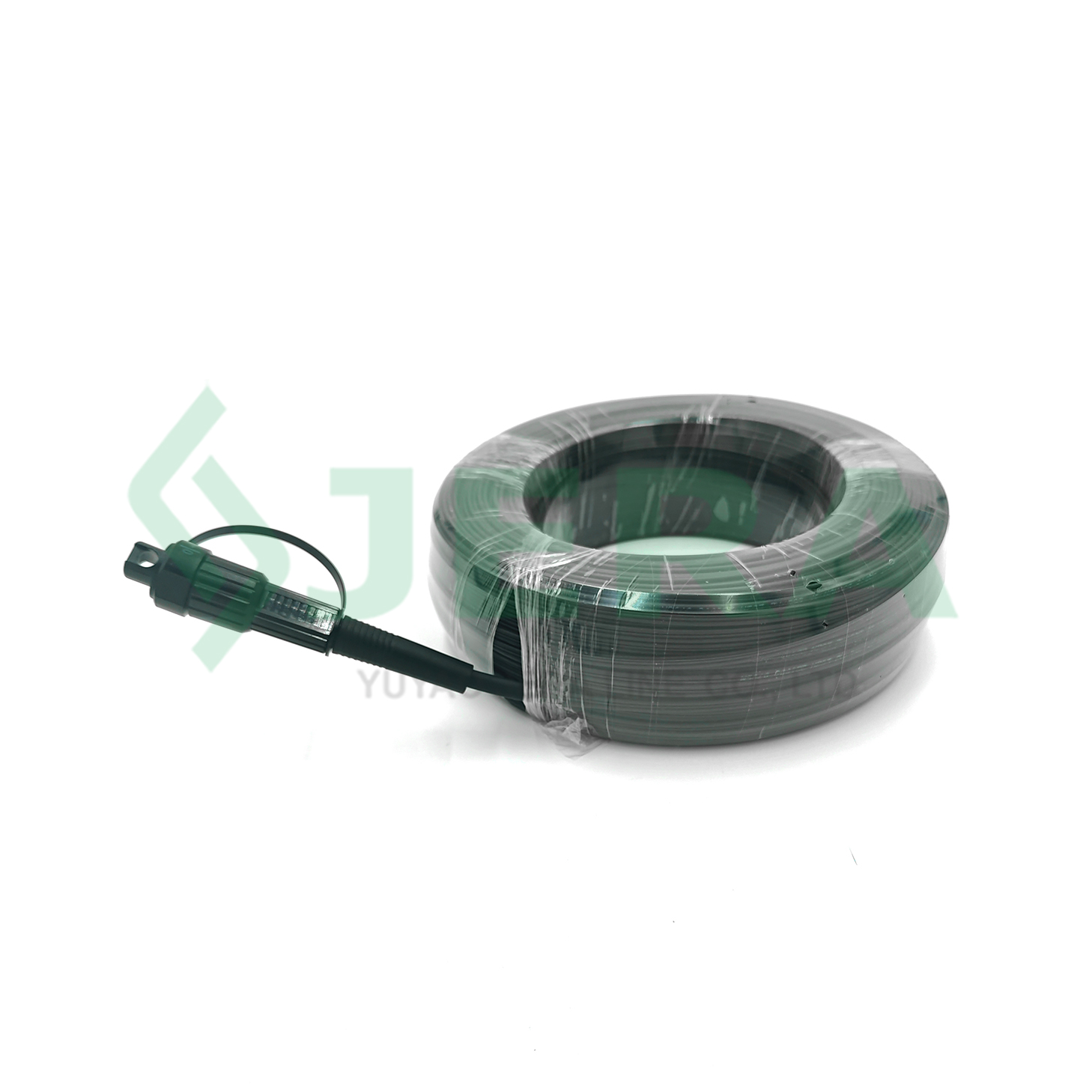 Hardened mini SC/APC patch cord