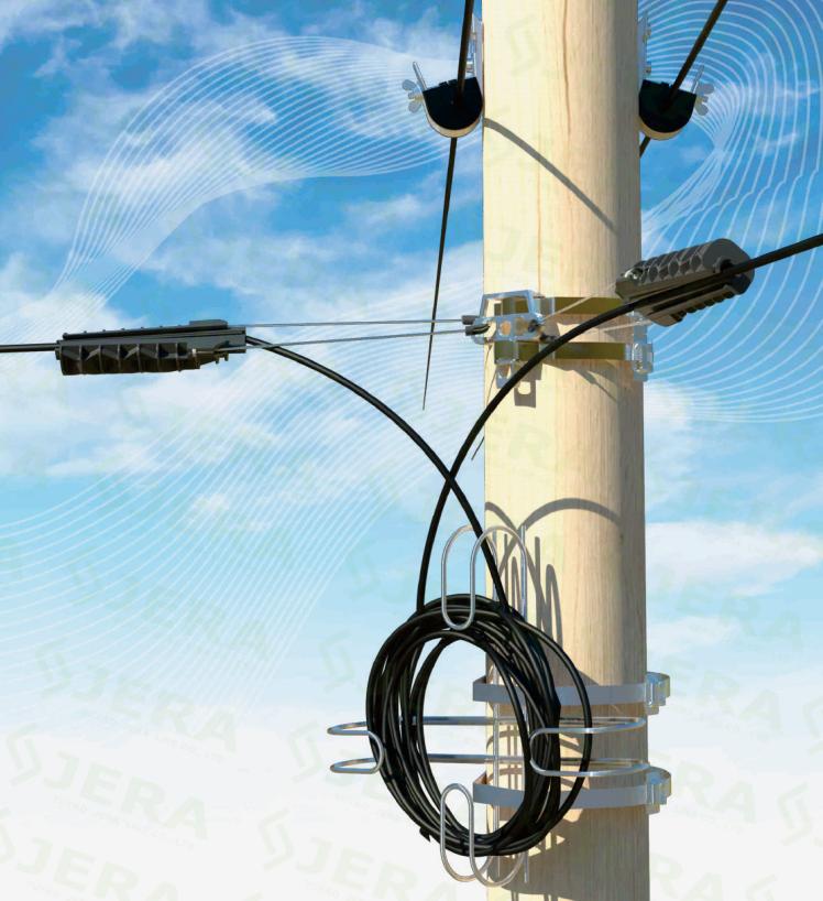 Pinces d'ancrage pour câbles ADSS