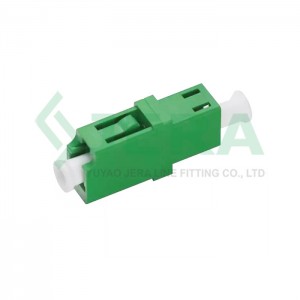 Singlemode fiber optic adapter LC/APC