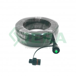 Hardened mini SC/APC patch cord