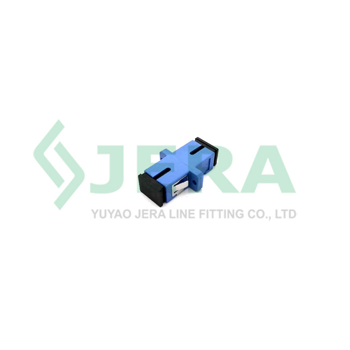 Fiber optic LC/UPC duplex adapter