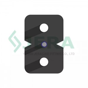 Fibre optic cable with Frp Rods, 4 Fibers