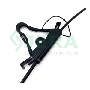 Ftth drop cable suspension-clamp D7M / PS-M